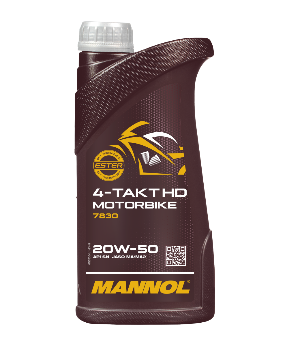 OLEJ MANNOL 20W50 MOTORBIKE HD SEMISYNTETYK 1L