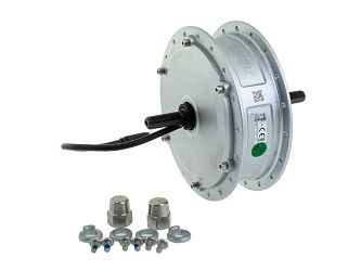 SILNIK BAFANG H400B FM G020.350.D 36V/350W KOŁO PRZEDNIE SREBRNY