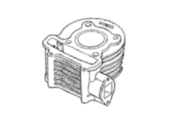 image 1 for CYLINDER KYMCO AGILITY 50 4T - LIKE 50 4T - SUPER 8 50 4T 