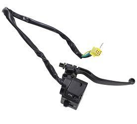 image 4 for PRZEŁĄCZNIK KIERUNKOWSKAZÓW Z DŹWIGNIĄ SPRZĘGŁA POWER FORCE SUZUKI GN 125