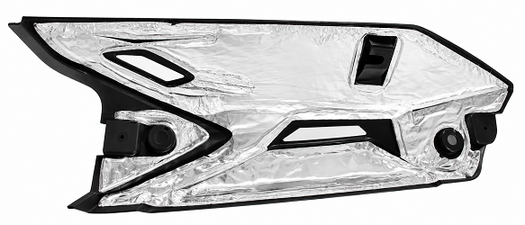 image 2 for OSŁONA TŁUMIKA BOCZNA KYMCO XCITING S400 18318-ADG5-E00-ZBP 