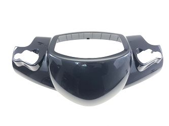 OBUDOWA GÓRNA KIEROWNICY GRAFITOWY KYMCO SUPER 9