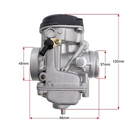 image 6 for GAŹNIK POWER FORCE PD30 MV30 JIANSHE YAMAHA JS250 ATV QUAD 30MM GZC000062