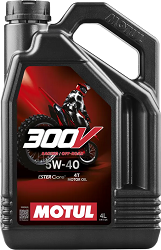 OLEJ SILNIKOWY MOTUL 300V 5W40 4T SYNTETYCZNY 4L