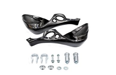 HANDBARY - CZARNE OSŁONY RĄK, DŁONI ENDURO CROSS QUAD- ATV GY6107812-G