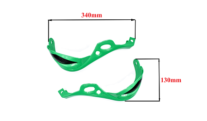 image 1 for HANDBARY POWER FORCE - ZIELONE OSŁONY RĄK, DŁONI ENDURO CROSS QUAD-ATV  GY6107812-L 