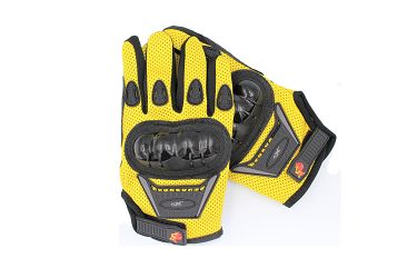 RĘKAWICE MOTOCYKLOWE ENDURO CROSS QUAD MOTO V-01 ŻÓŁTE M RKW0000006