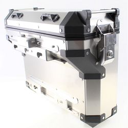 image 11 for  ZESTAW 3 KUFRÓW ALUMINIOWYCH SUZUKI DL650 V STORM (17-22) SREBRNE 