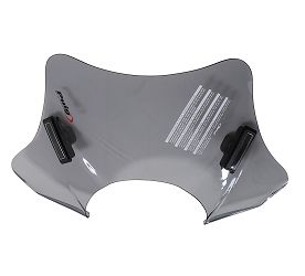 SZYBA CZOŁOWA PUIG (CITY SPORT) UNIWERSALNA (WYCIĘCIE NA LAMPE) CZARNA SYP0554