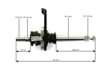 image 4 for KOMPLETNY WAŁEK WYBIERAKA AM6 POWER FORCE 