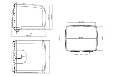 image 3 for KUFER PUIG NA PIZZĘ / CATERING MAXI BOX (100 LITRÓW, NA KLUCZYK) CZARNY