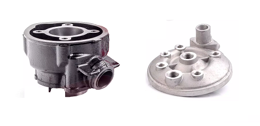 CYLINDER ŻELIWNY Z GŁOWICĄ POWER FORCE APRILIA RS YAMAHA DT MINARELLI AM6 47MM 2T