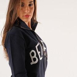 image 2 for BLUZA BENELLI OLD LOGO DAMSKA SZARA S
