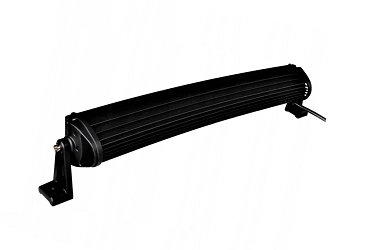 image 2 for LAMPA LISTWA ŚWIETLNA ZAKRZYWIONA DWURZĘDOWA 120W 10-30V 24