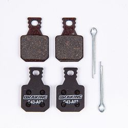 KLOCKI HAMULCOWE BRAKING ORGANIC P21022 MT 5/7 (2 PARY)