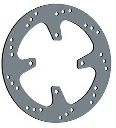 TARCZA HAMULCOWA BRAKING FIX RF8526S