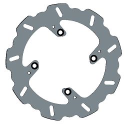 TARCZA HAMULCOWA BRAKING WAVE FIX WF7534