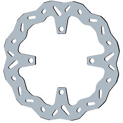 TARCZA HAMULCOWA BRAKING WAVE FIX WF7537