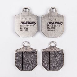 KLOCKI HAMULCOWE BRAKING SEMI METALLIC RACE 932CM66