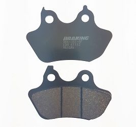 KLOCKI HAMULCOWE BRAKING SEMI METALLIC 951SM1