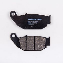 KLOCKI HAMULCOWE BRAKING SEMI METALLIC 965SM1