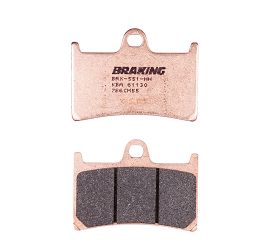 KLOCKI HAMULCOWE BRAKING SINTERED 786CM55 PRZEDNIE