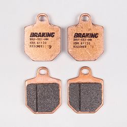 KLOCKI HAMULCOWE BRAKING SINTERED 932CM55 PRZEDNIE