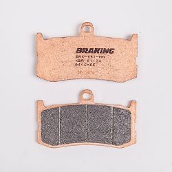 KLOCKI HAMULCOWE BRAKING SINTERED 941CM55 PRZEDNIE