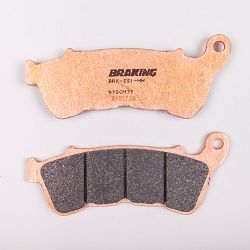 KLOCKI HAMULCOWE BRAKING SINTERED 973CM77 PRZEDNIE CRUISER