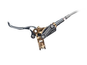 HAMULEC TARCZOWY BRAKING INCAS 2.0 KOMPLET PRZÓD I TYŁ PRZEWÓD O ŚREDNICY 5,7MM W OPLOCIE STALOWYM + TARCZE HAMULCOWE WAVE FIX 180MM O GRUBOŚCI 3MM