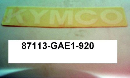 image 1 for EMBLEMAT KYMCO S9 **GE1-920 C 87113-GAE1-920 