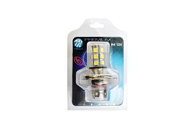 ŻARÓWKA BIAŁA 1X DIODA LED X44 H4 18XSMD5050 M-TECH