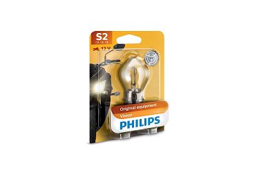 ŻARÓWKA PHILIPS S2 12V35/35W BA20D BW M-TECH