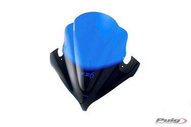 SZYBA SPORTOWA PUIG DO YAMAHA FZ6 FAZER 04-08 NIEBIESKA