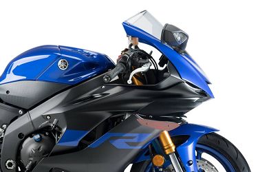 BOCZNE SPOILERY DOCISKOWE DO YAMAHA R6 17-20 CZERWONE