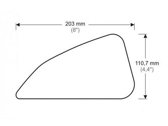 image 3 for TANKPADY BOCZNE PUIG DO DUCATI SCRAMBLER 15-22 CZARNE 