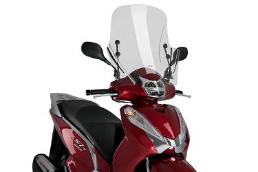 SZYBA OWIEWKA PUIG DO HONDA SCOOPY SH300I 15-21 (T.X.) PRZEZROCZYSTA