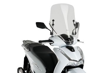SZYBA OWIEWKA PUIG DO HONDA SCOOPY SH125I / SH150I 20-22 (T.X.) PRZEZROCZYSTA