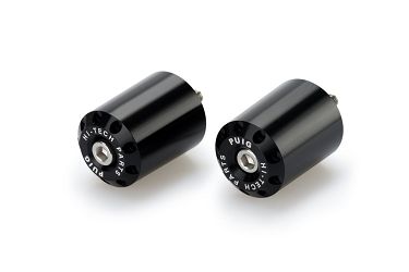 CIĘŻARKI / KOŃCÓWKI KIEROWNICY DŁUGIE PUIG DO PIAGGIO VESPA GTS300 08-20 CZARNE