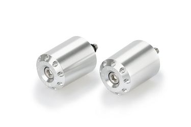CIĘŻARKI / KOŃCÓWKI KIEROWNICY DŁUGIE PUIG DO PIAGGIO VESPA GTS300 08-20 SREBRNE