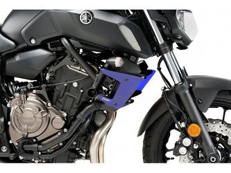 image 3 for BOCZNE SPOILERY DOCISKOWE DO YAMAHA MT-07 NIEBIESKIE 