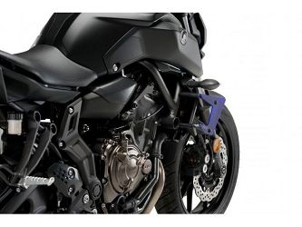 image 2 for BOCZNE SPOILERY DOCISKOWE DO YAMAHA MT-07 NIEBIESKIE 