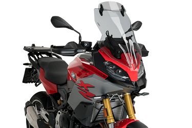SZYBA TURYSTYCZNA PUIG DO BMW F900XR 20-23 (Z DEFLEKTOREM) LEKKO PRZYCIEMNIONA