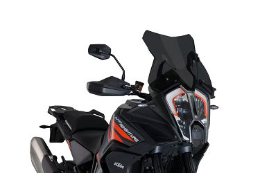 SZYBA TURYSTYCZNA PUIG DO KTM 1290 SUPER ADVENTURE R 2021-2024 MOCNO PRZYCIEMNIONA