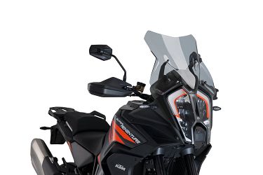 SZYBA TURYSTYCZNA PUIG DO KTM 1290 SUPER ADVENTURE R 2021-2024 LEKKO PRZYCIEMNIONA