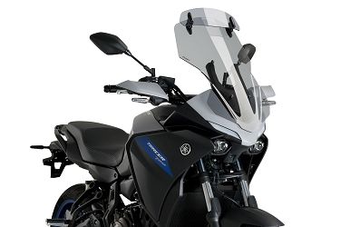 SZYBA TURYSTYCZNA PUIG DO YAMAHA TRACER 700 / GT 20-23 (Z DEFLEKTOREM) LEKKO PRZYCIEMNIONA