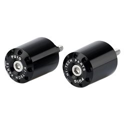 CIĘŻARKI / KOŃCÓWKI KIEROWNICY DŁUGIE PUIG DO KAWASAKI Z650 17-22 CZARNE