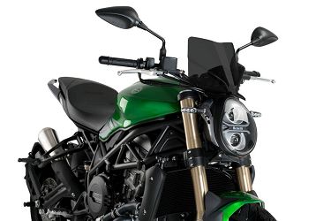 SZYBA SPORTOWA NOWEJ GENERACJI PUIG DO BENELLI BN 752S 18-21 MOCNO PRZYCIEMNIONA