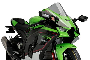 SPOILERY BOCZNE WYŚCIGOWE PUIG DO KAWASAKI ZX-10RR 22 LEKKO PRZYCIEMNIONE