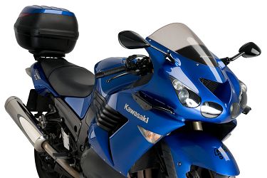 BOCZNE SPOILERY DOCISKOWE DO KAWASAKI ZZR1400 06-21 CZARNE